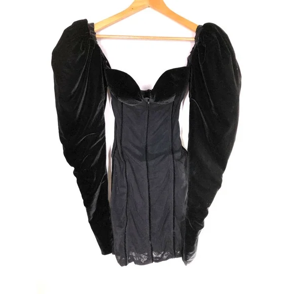 plus size black sheath dress Envelope Neck Ponte Dress main image 0